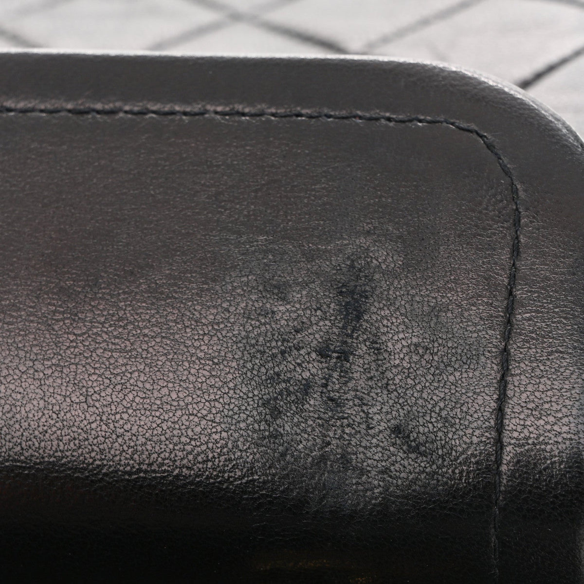 Lambskin Quilted Small Double Flap Black