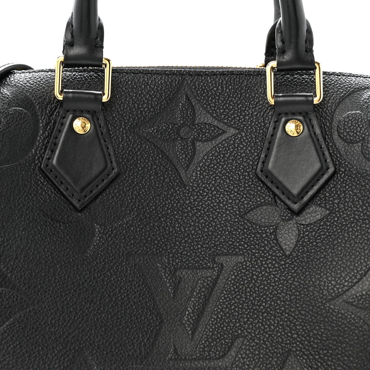 Empreinte Monogram Giant Speedy Bandouliere 25 Black