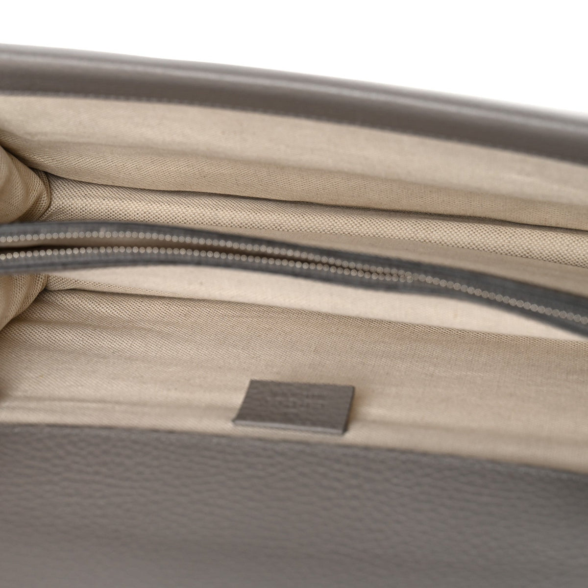 Pebbled Calfskin Small Dionysus Shoulder Bag Dusty Grey
