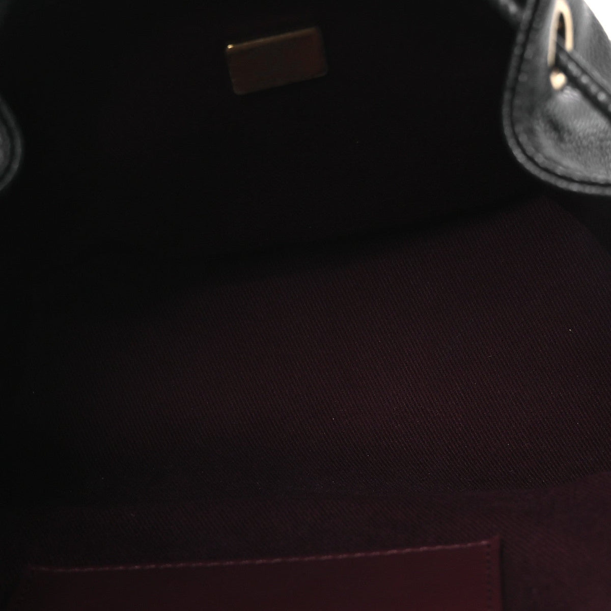 Caviar Quilted Mini Business Affinity Backpack Black