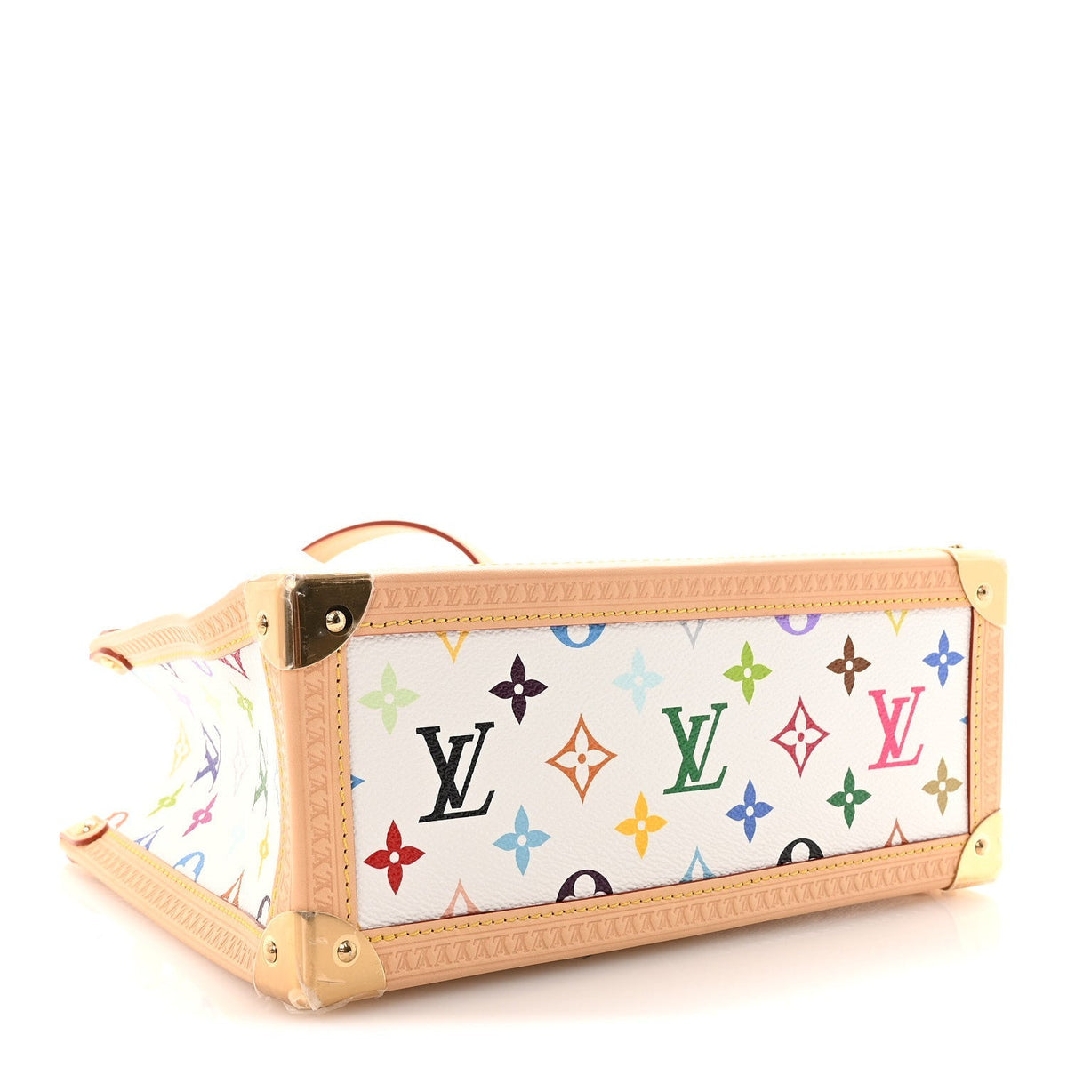 LV X TM Monogram Multicolor Onthego PM White