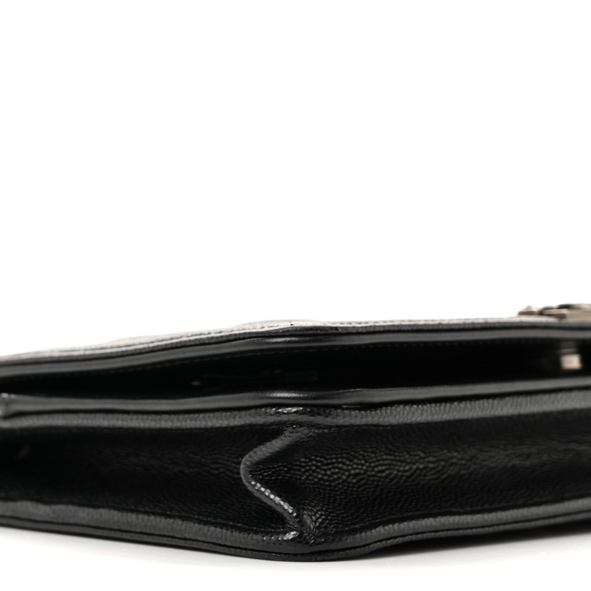 Caviar Quilted Boy Wallet On Chain WOC Black