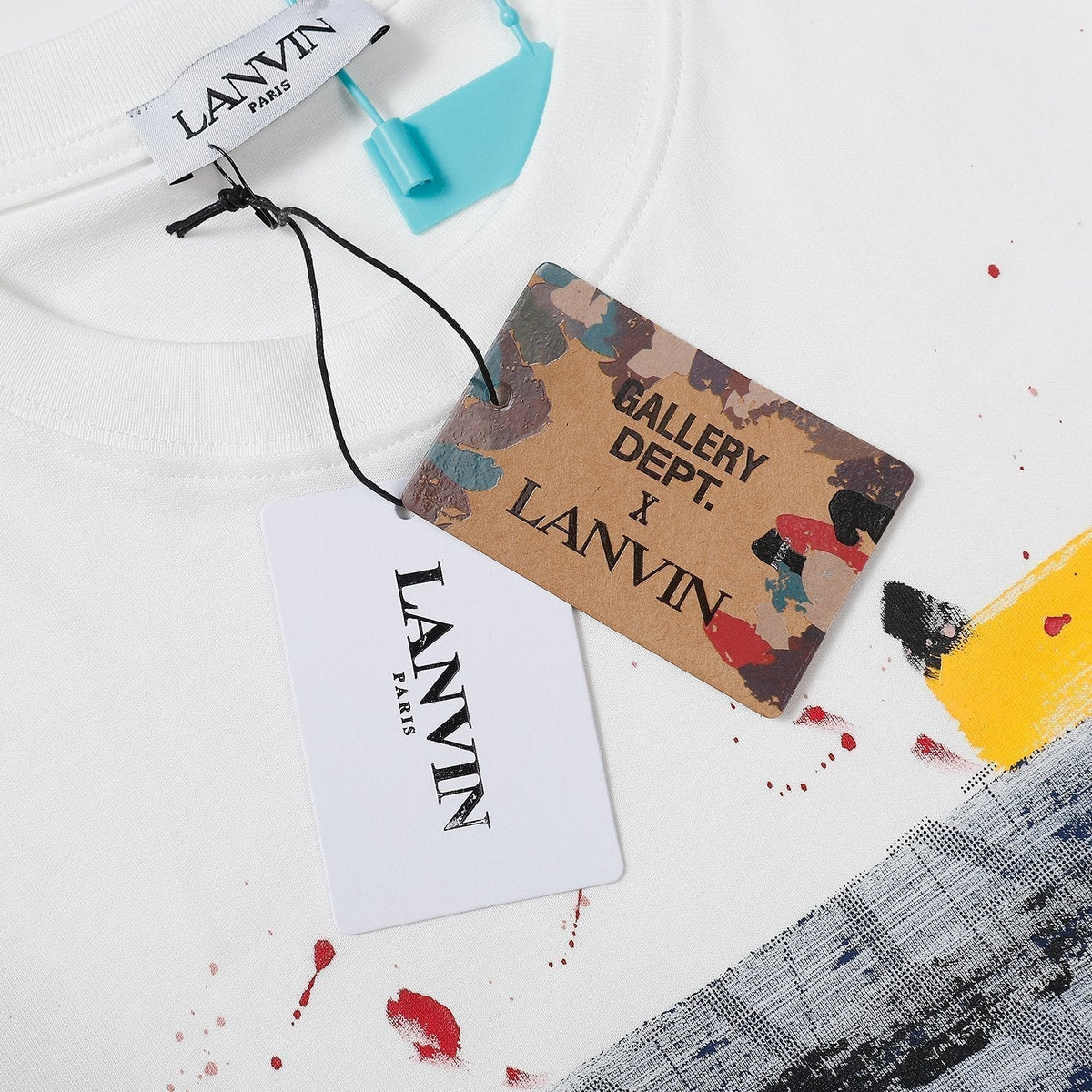 LANVIN Splash Ink T-shirt