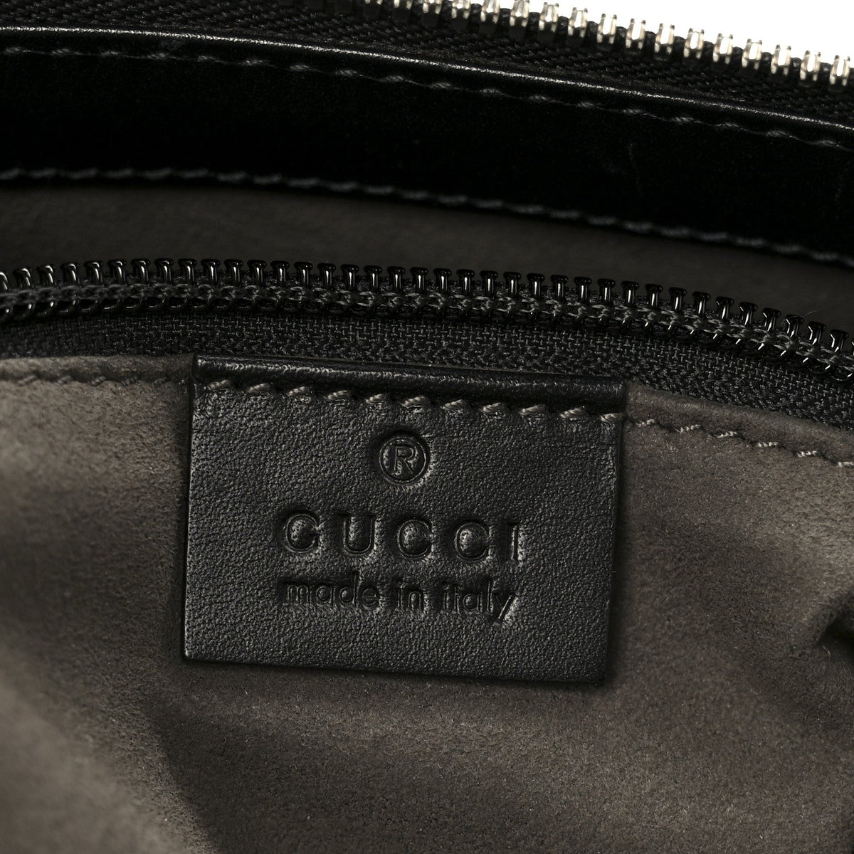 Guccissima Signature Small Messenger Bag Black