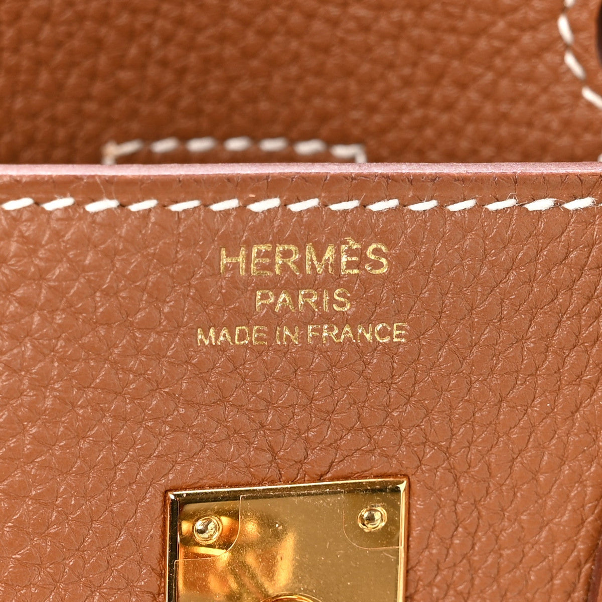 Togo Birkin 25 Gold