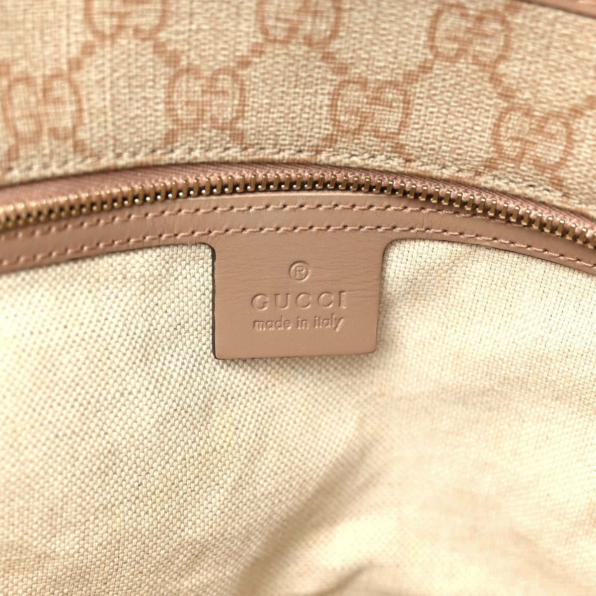 GG Supreme Monogram Small Joy Tote Porcelain Rose
