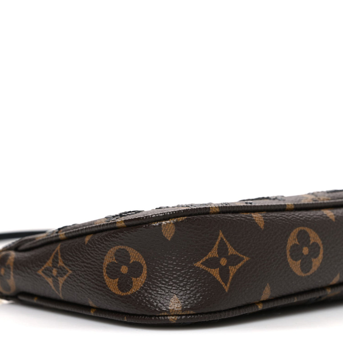 Monogram Sequins Pochette Accessories Black
