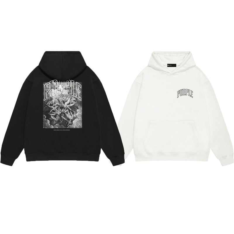 Street style Purple Brand sweatshirts