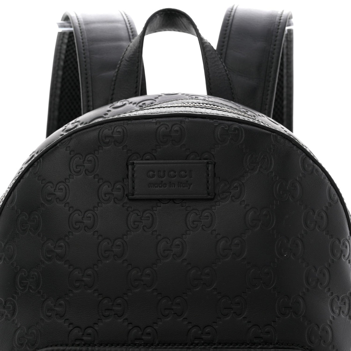 Guccissima Signature Small Day Backpack Black