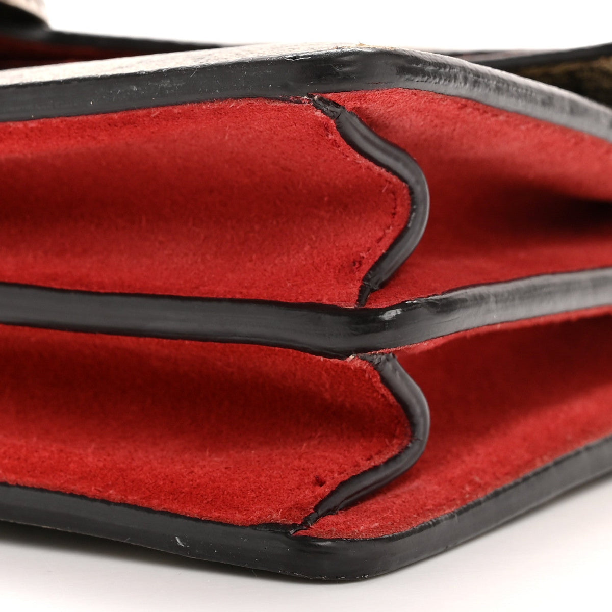 GG Supreme Monogram Small Dionysus Shoulder Bag Red
