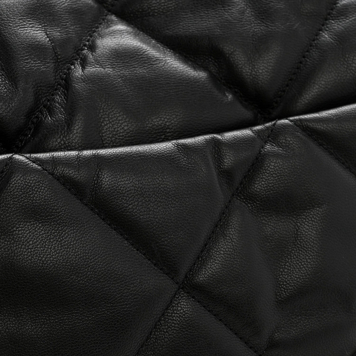 Goatskin Quilted Maxi Chanel 19 Flap Black