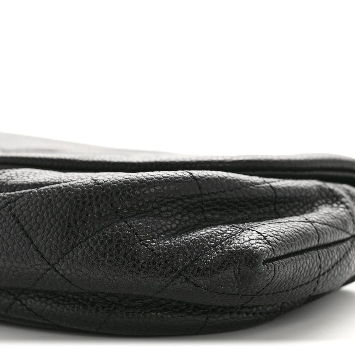 Caviar Half Moon Wallet On Chain WOC Black