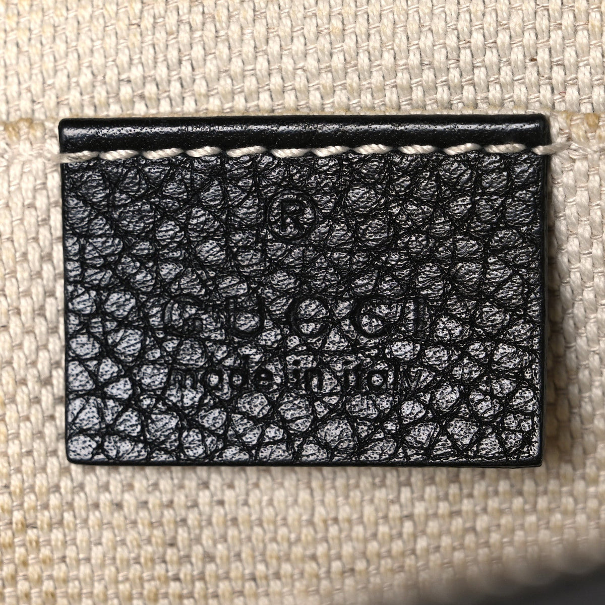 Pebbled Calfskin Small Soho Disco Bag Black