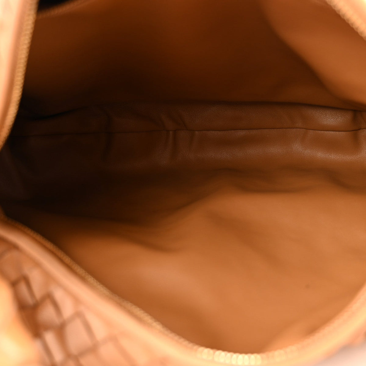 Nappa Intrecciato Small Jodie Caramel