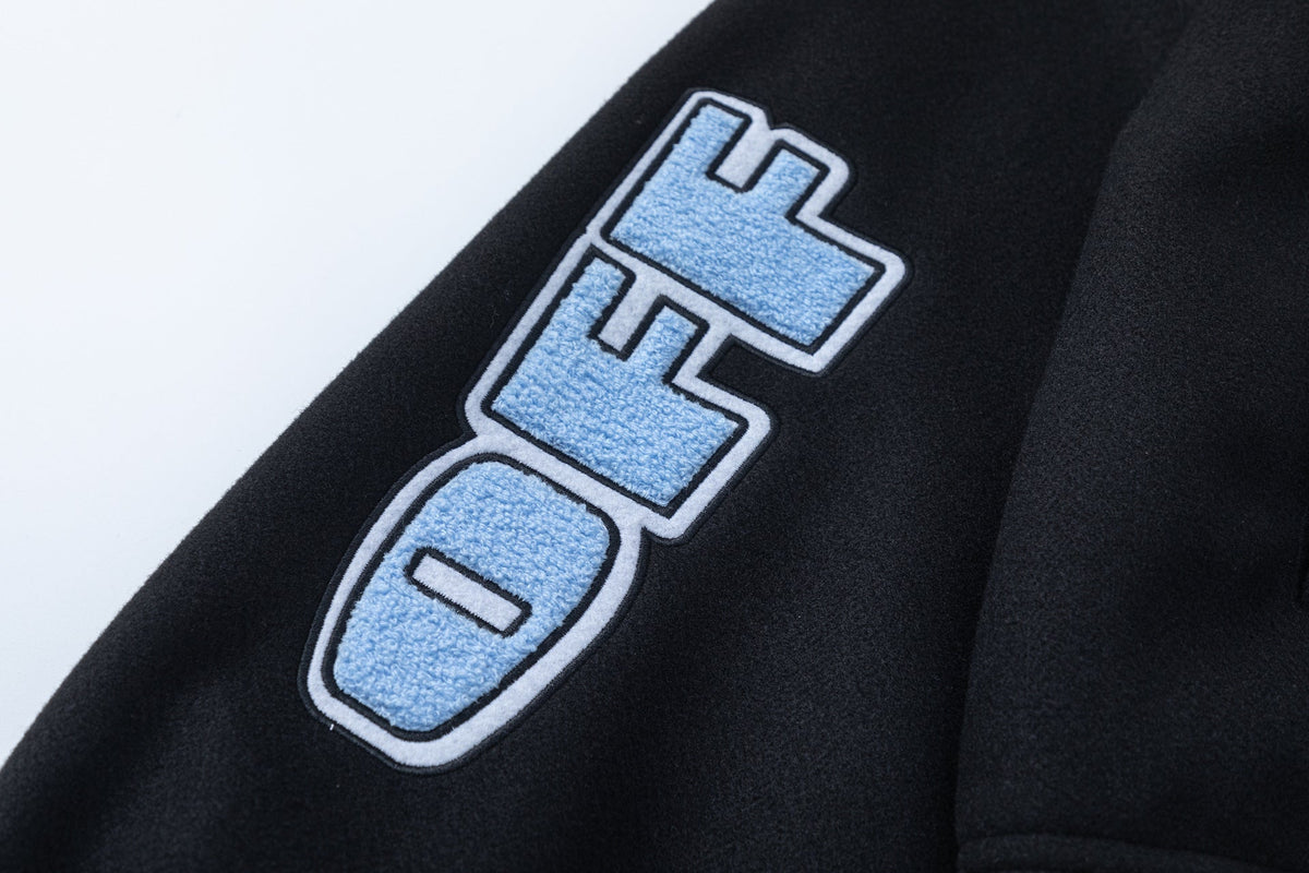 OFF WHITEEagle Wool Varsity Jacket