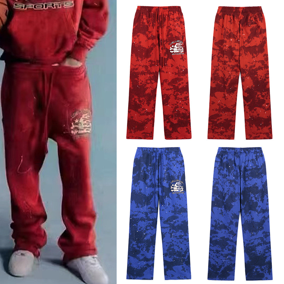 Hellstar Sports Tie-Dye Skull pants