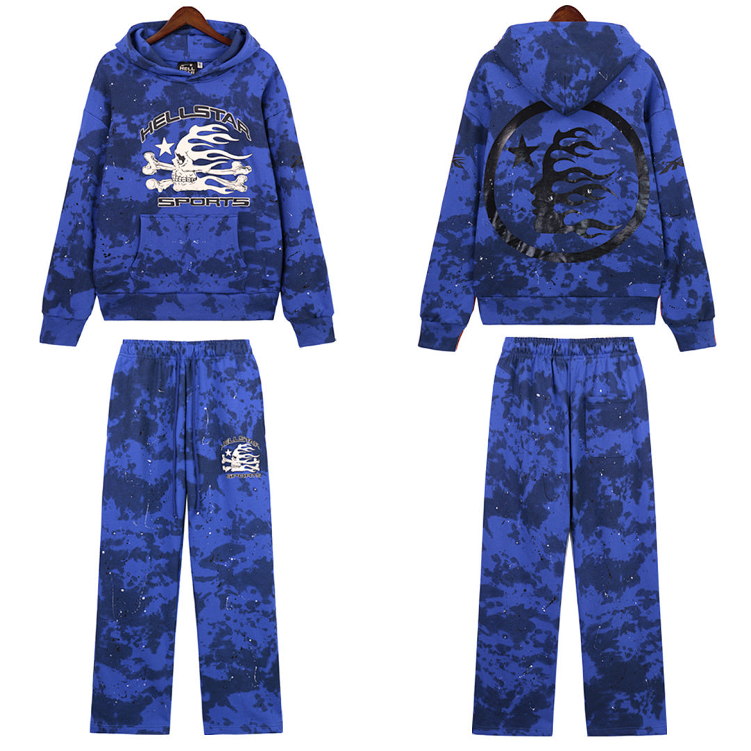 Hellstar Sports Tie-Dye Skull pants