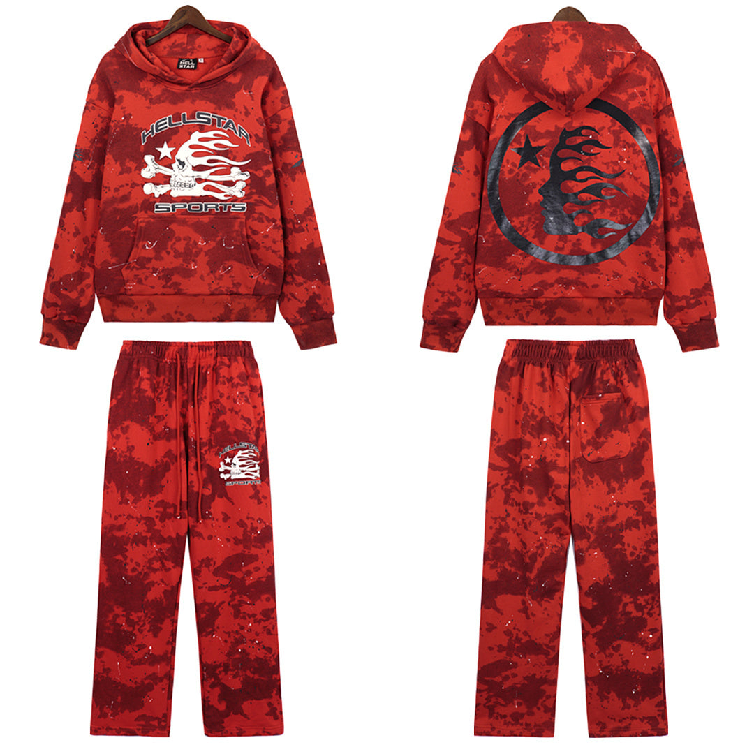 Hellstar Sports Tie-Dye Skull pants