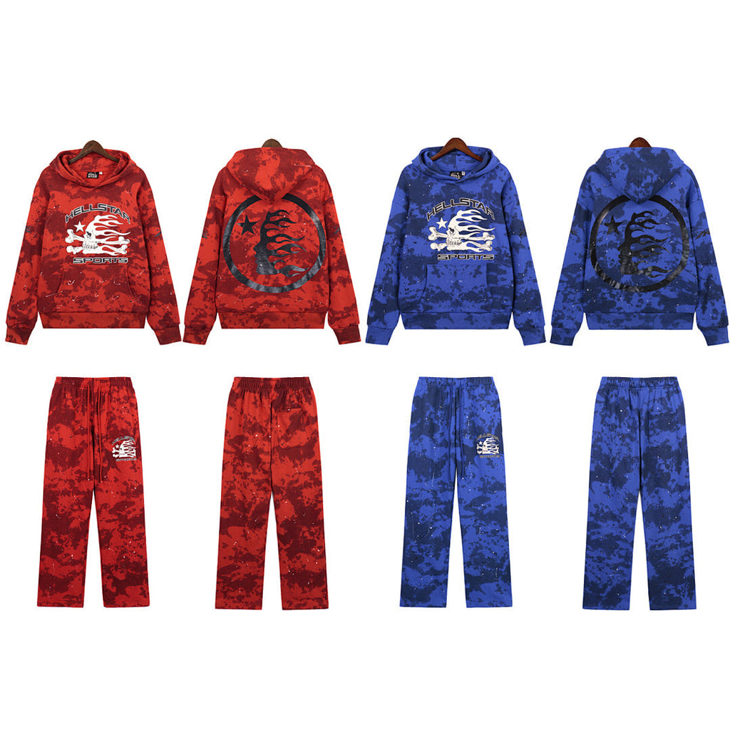 Hellstar Sports Tie-Dye Skull pants