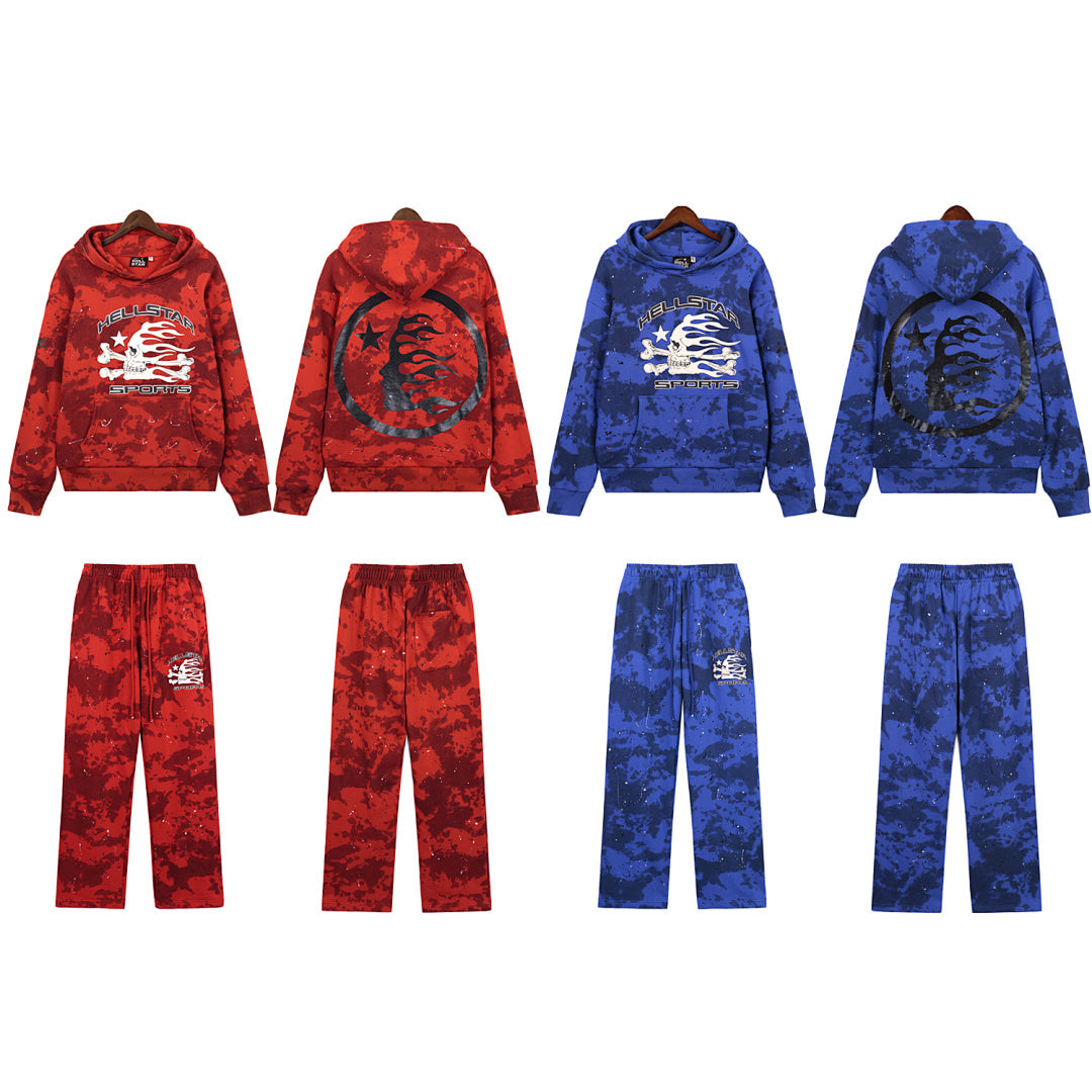 Hellstar Sports Tie-Dye Skull pants