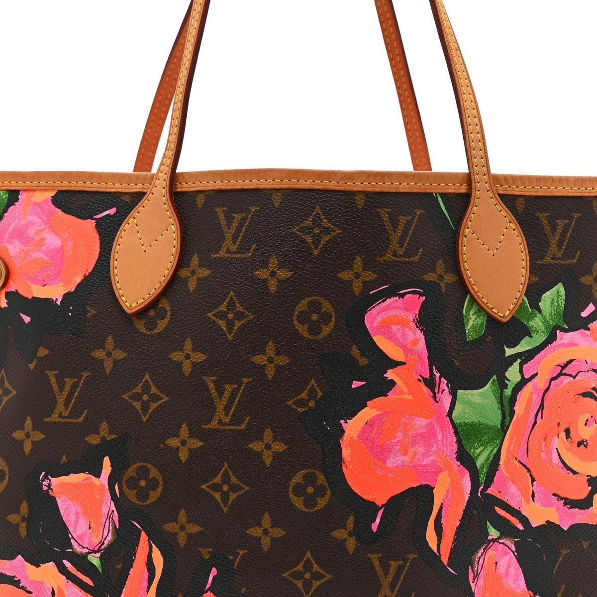 Monogram Roses Neverfull MM
