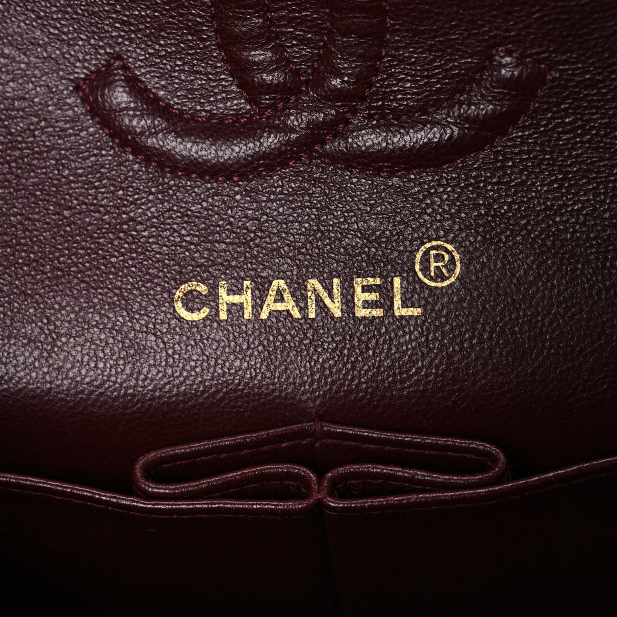 Lambskin Quilted Small Double Flap Black