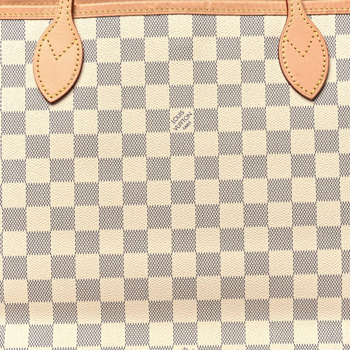 Damier Azur Neo Neverfull MM Rose Ballerine