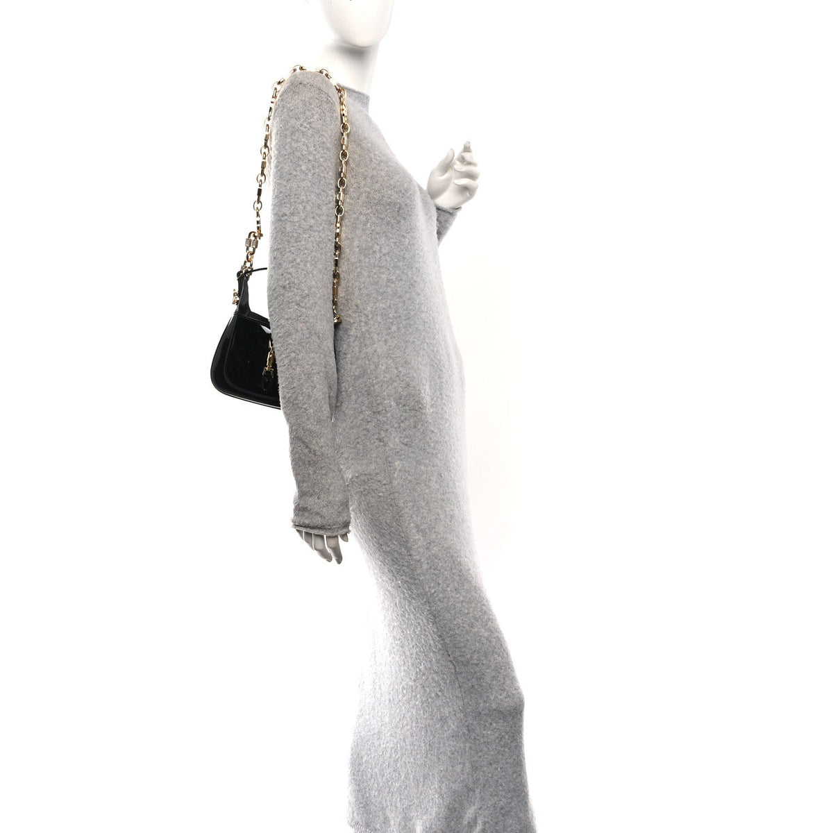 Patent Mini Jackie 1961 Crystal Hobo Black