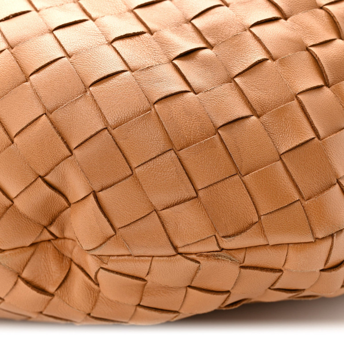 Nappa Intrecciato Small Jodie Caramel
