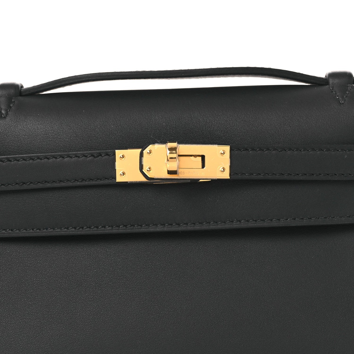 Swift Kelly Pochette Clutch Black