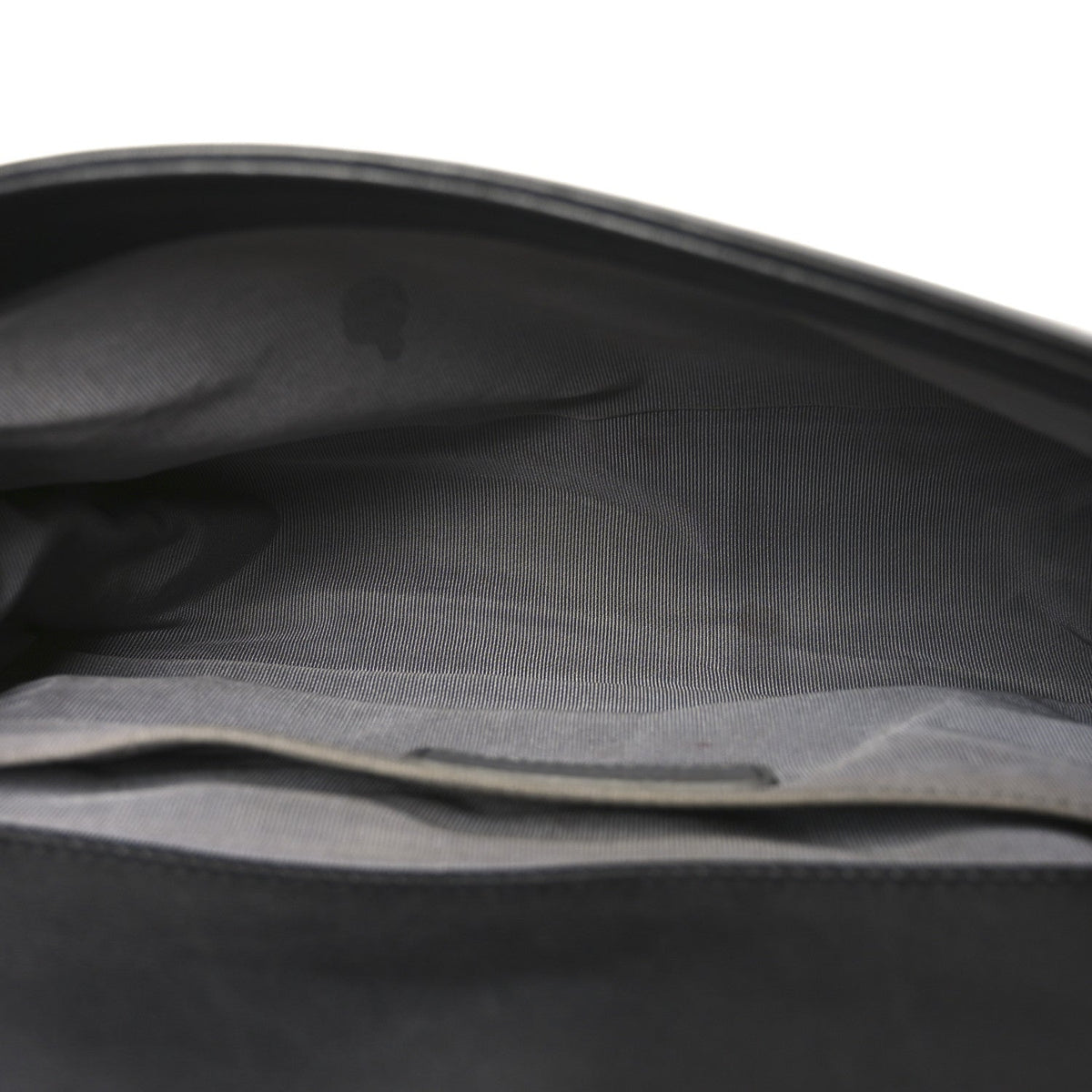 Lambskin Quilted Medium Boy Flap Dark Grey