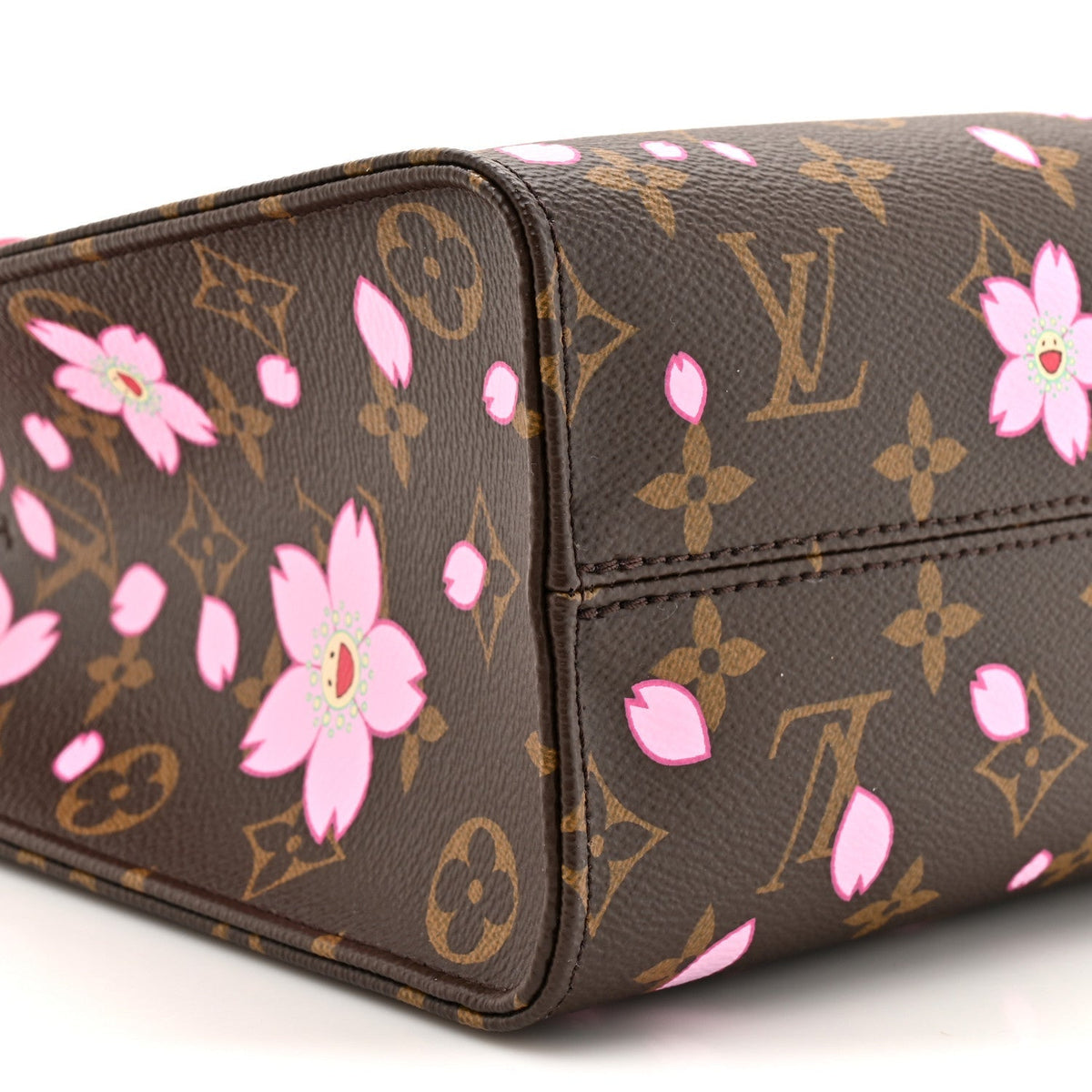 LV X TM Monogram Cherry Blossom Onthego PM Sakura Brown