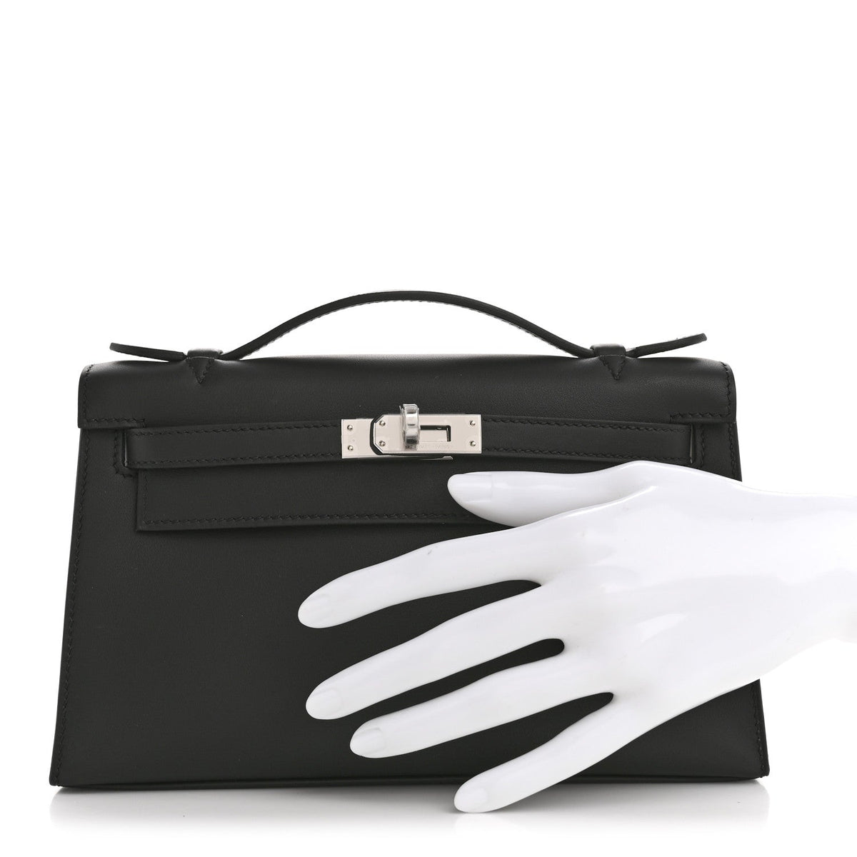 Swift Kelly Pochette Clutch Black