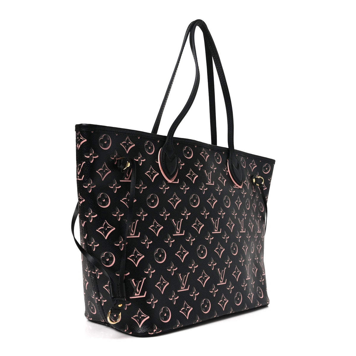 Monogram Fall For You Neverfull MM Black