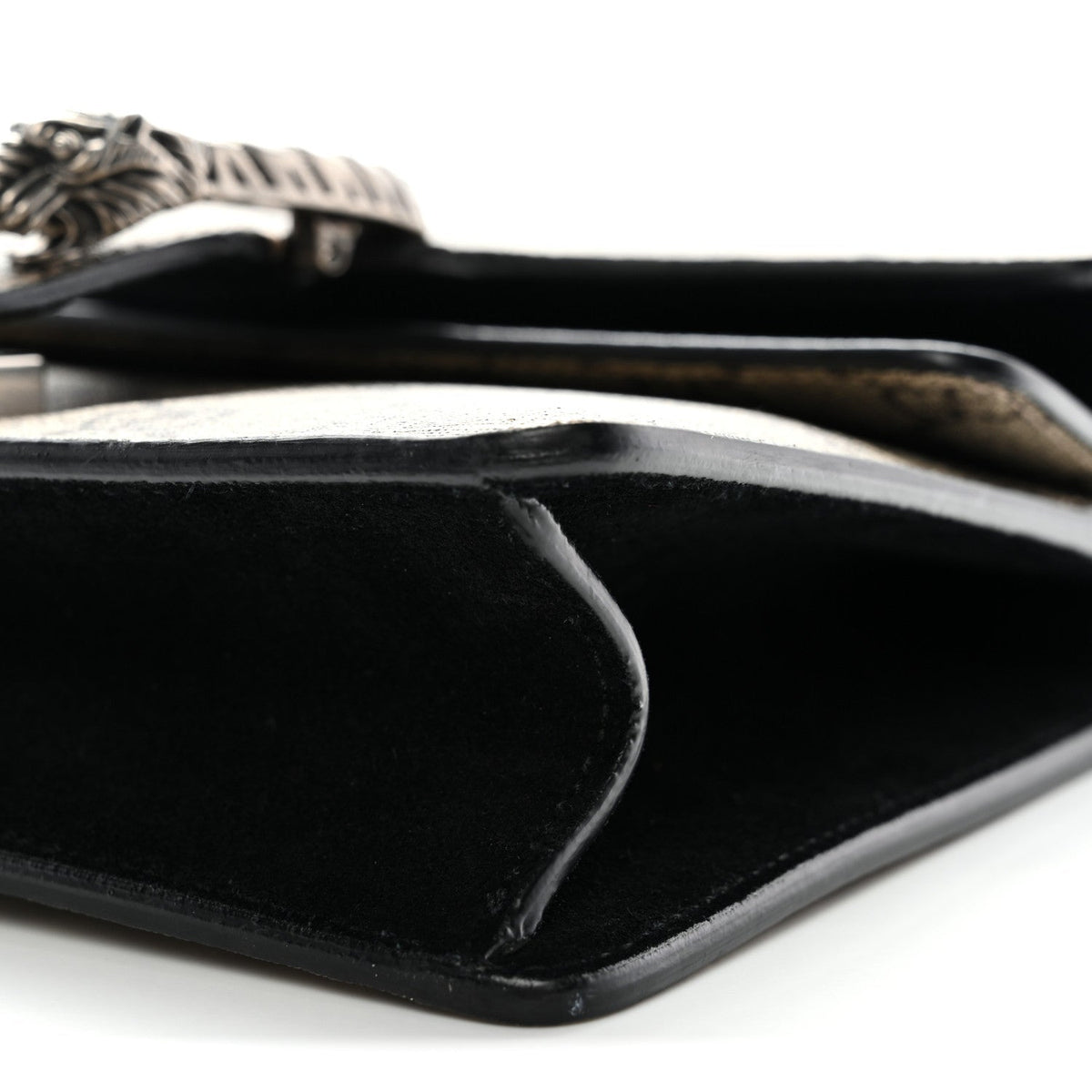 GG Supreme Monogram Mini Dionysus Shoulder Bag Black