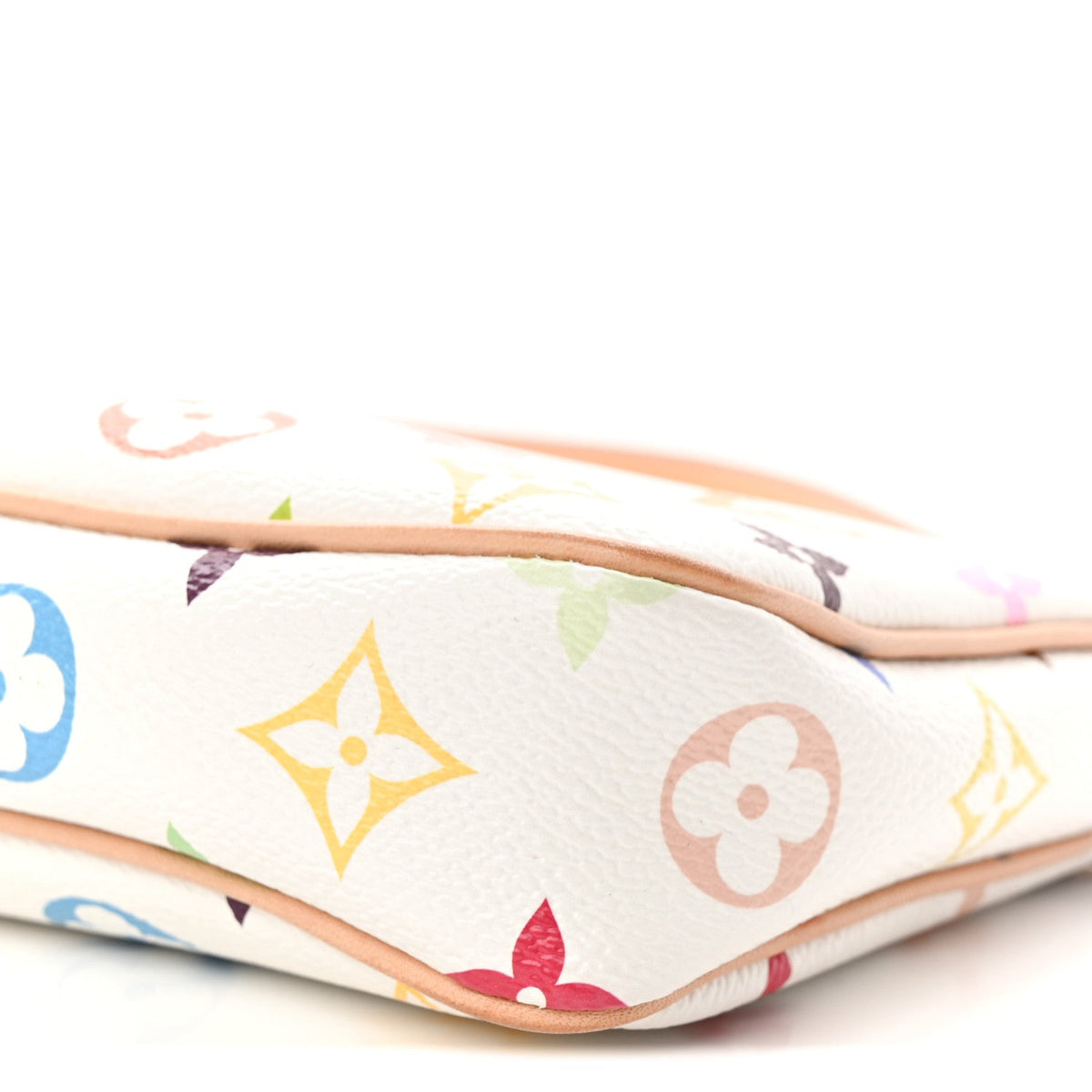 LV X TM Monogram Multicolor Pochette Accessories White