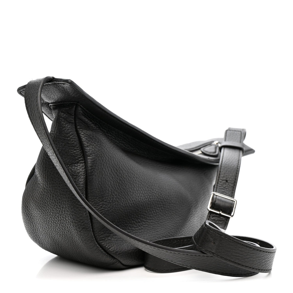 Deerskin Small Slouchy Banana Bag Espresso