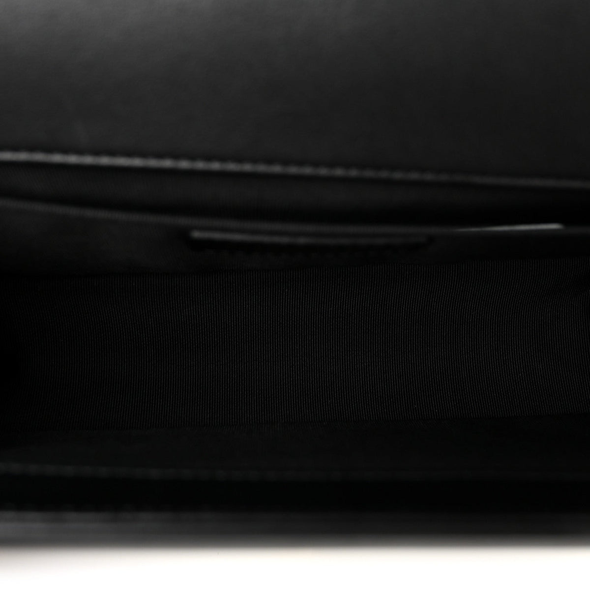 Calfskin Quilted Medium Boy Flap Black