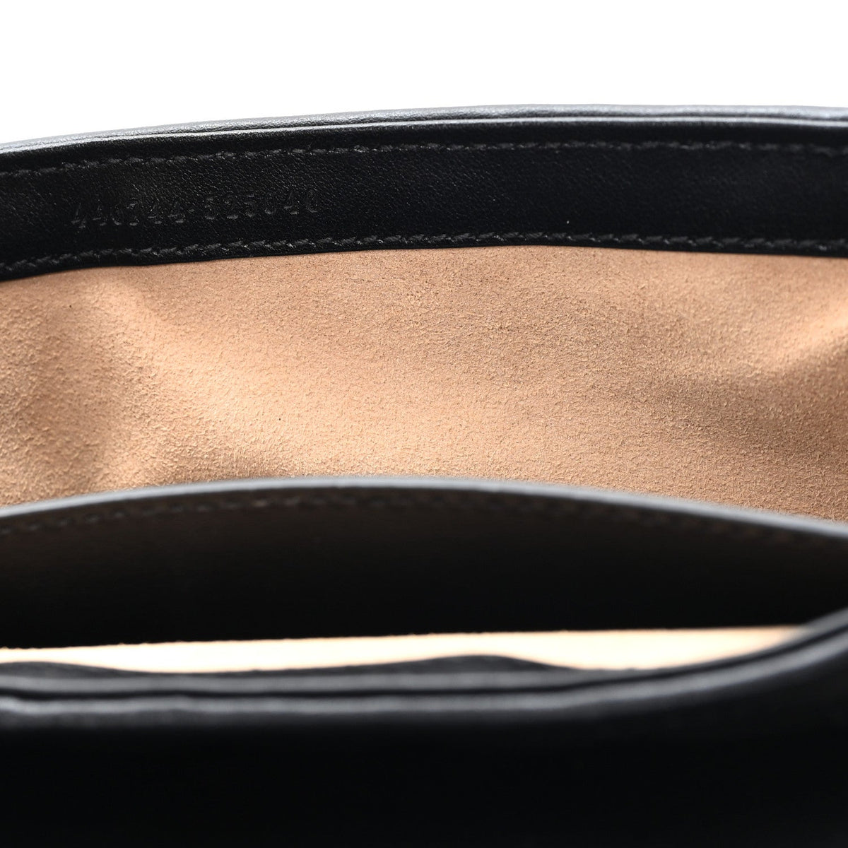 Calfskin Matelasse Aria Mini GG Marmont Shoulder Bag Black