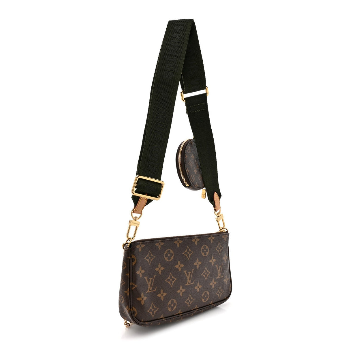 Monogram Multi Pochette Accessories Kaki
