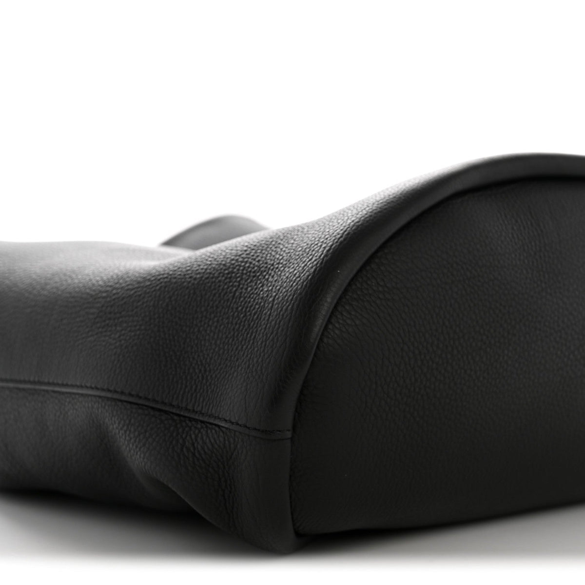 Grained Calfskin Joe Backpack Black