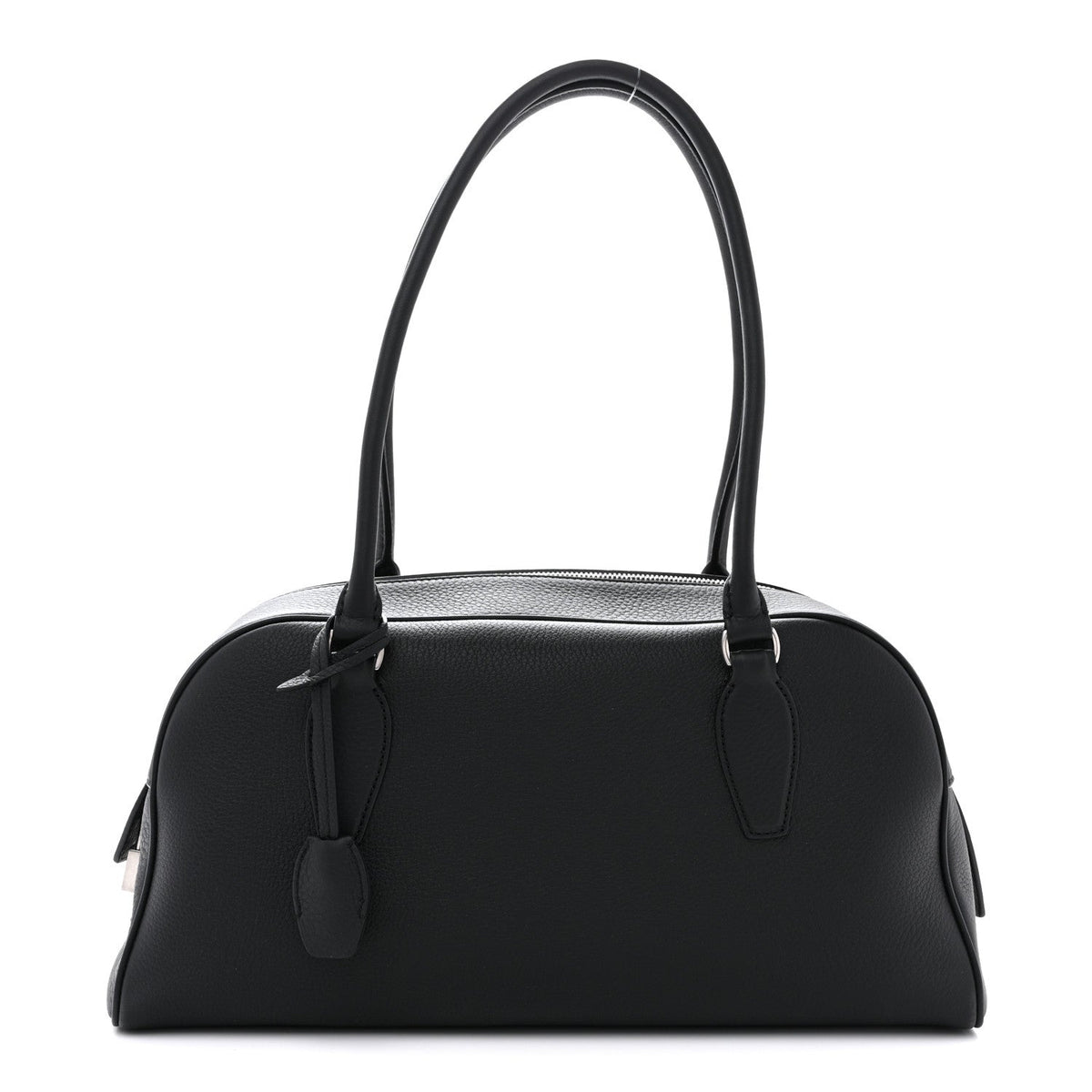 Grained Calfskin EW India Black