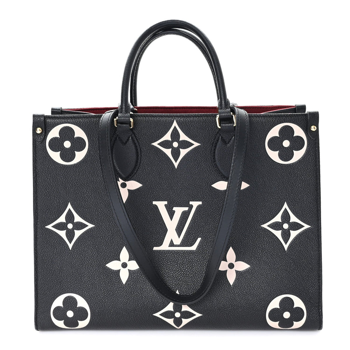 Empreinte Monogram Giant Onthego MM Black Beige