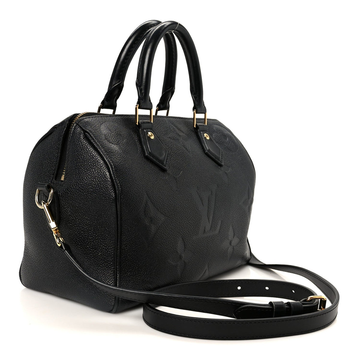 Empreinte Monogram Giant Speedy Bandouliere 25 Black