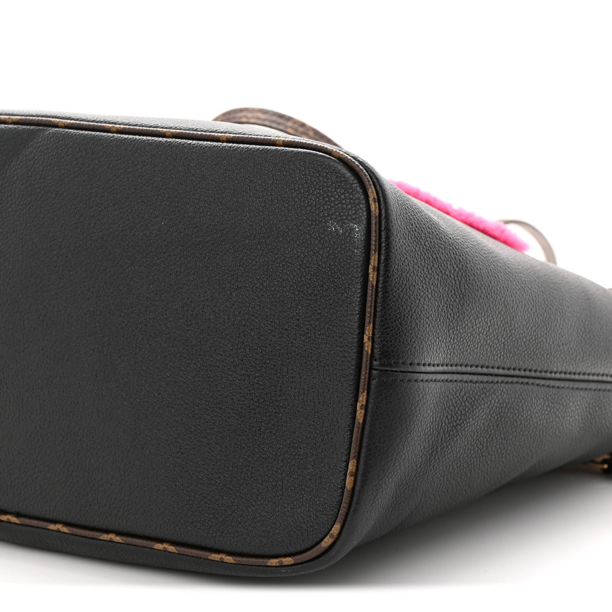 Calfskin Monogram Teddy Neverfull MM Black