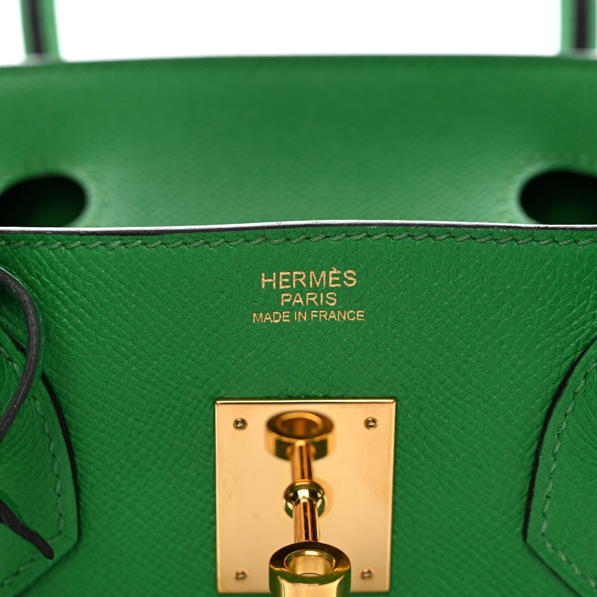 Epsom Birkin 30 Bambou