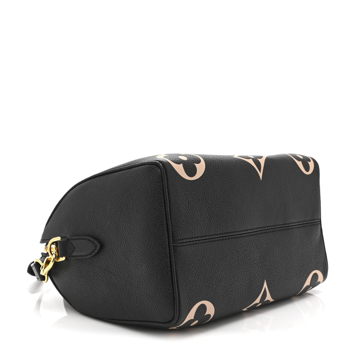 Empreinte Monogram Giant Speedy Bandouliere 25 Black Beige