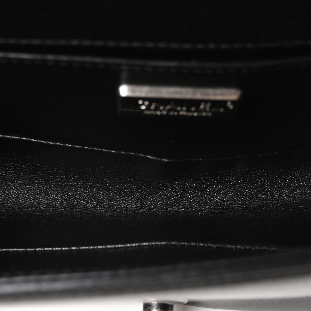 Galuchat Stingray Small Boy Flap Black