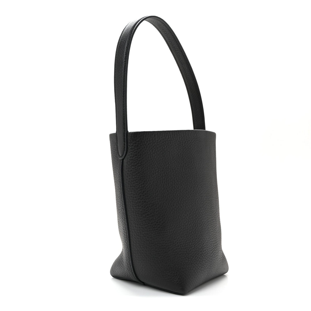 Grained Calfskin Small N/S Park Tote Midnight