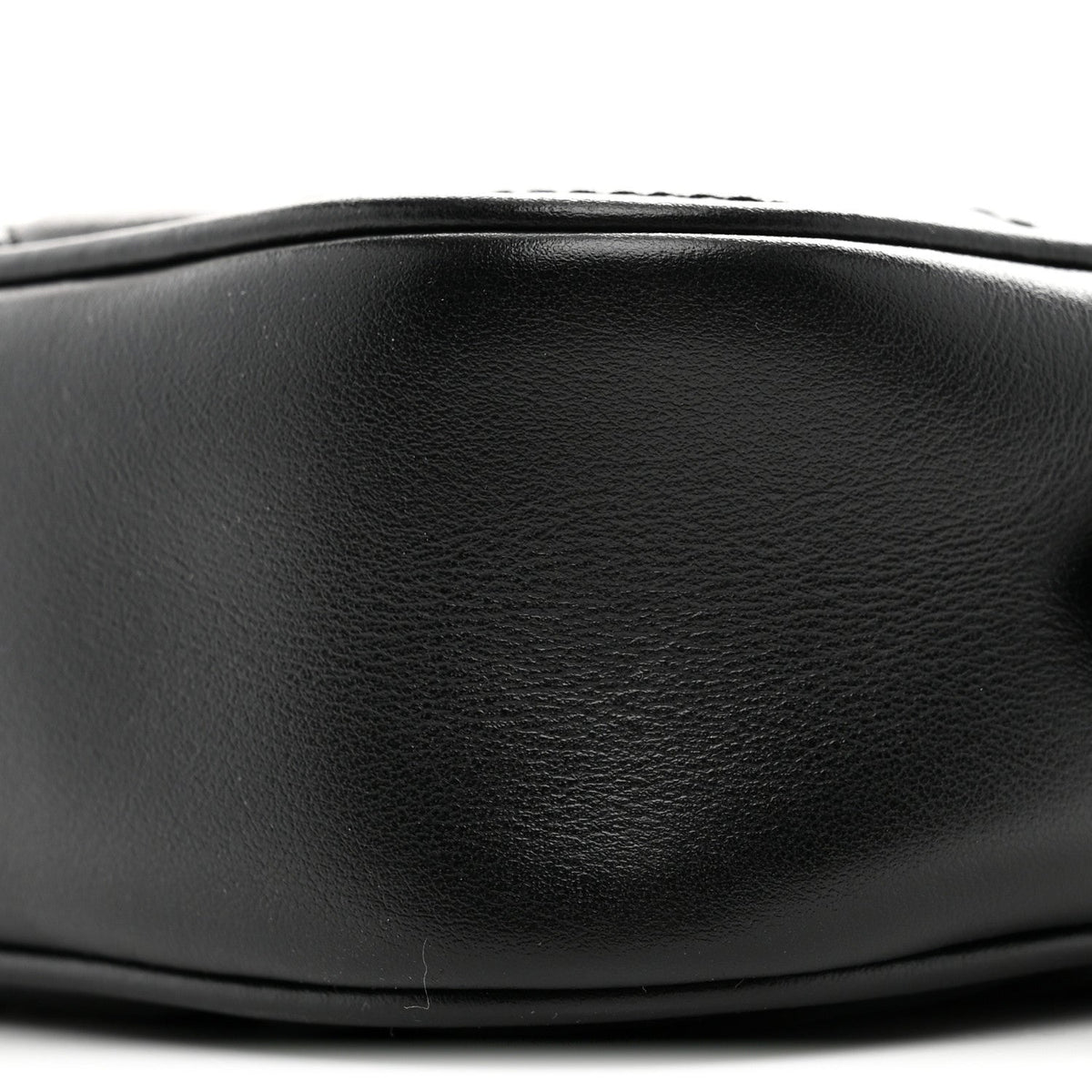 Calfskin Matelasse Mini GG Marmont Chain Shoulder Bag Black